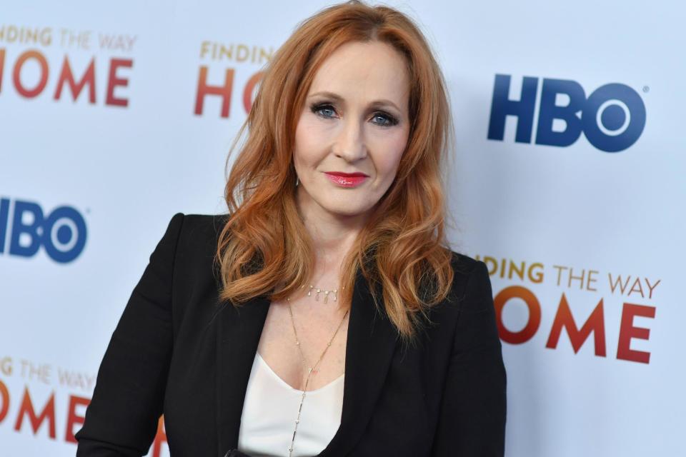 JK Rowling on 11 December 2019 in New York City: ANGELA WEISS/AFP via Getty Images