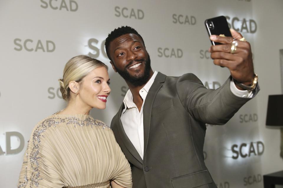 Sienna Miller and Aldis Hodge
