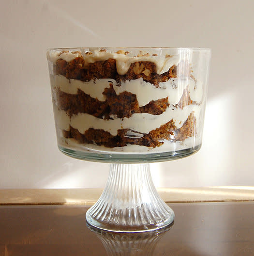 <strong>Get the <a href="http://www.browneyedbaker.com/carrot-cake-recipe/" target="_blank">Carrot Cake With Cream Cheese Frosting recipe</a> from Brown Eyed Baker</strong>