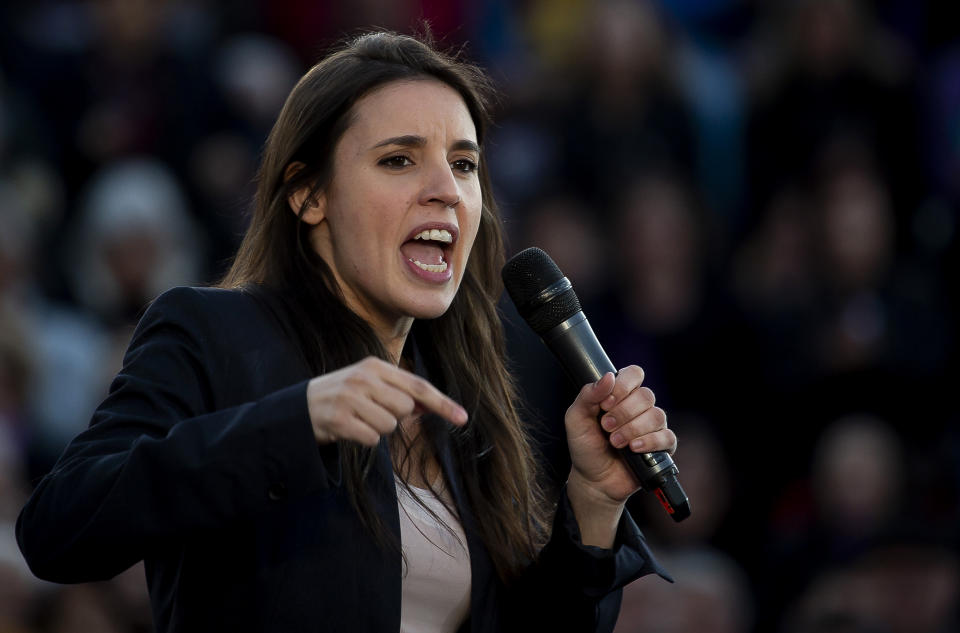 Además de su vivienda compartida con Pablo Iglesias, Irene Montero posee otras propiedades al 50% procedentes de una herencia: una casa en Madrid, otra en Ávila, un almacén, una finca urbana y otra rústica. (Foto: Samuel de Roman / Getty Images).