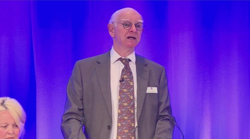 NatWest chairman Howard Davies faced questions from investors. (NatWest / PA)