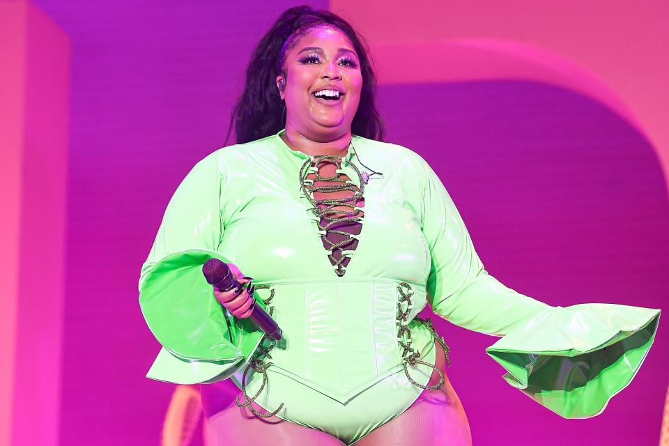 Lizzo performs at the 2021 Outside Lands Music and Arts Festival at Golden Gate Park on October 30, 2021 in San Francisco, California.