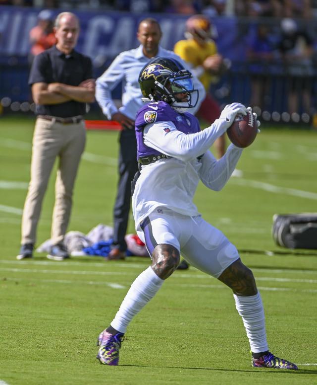 Ravens, Commanders scuffle a bit but give each other high marks after a  joint practice - Newsday