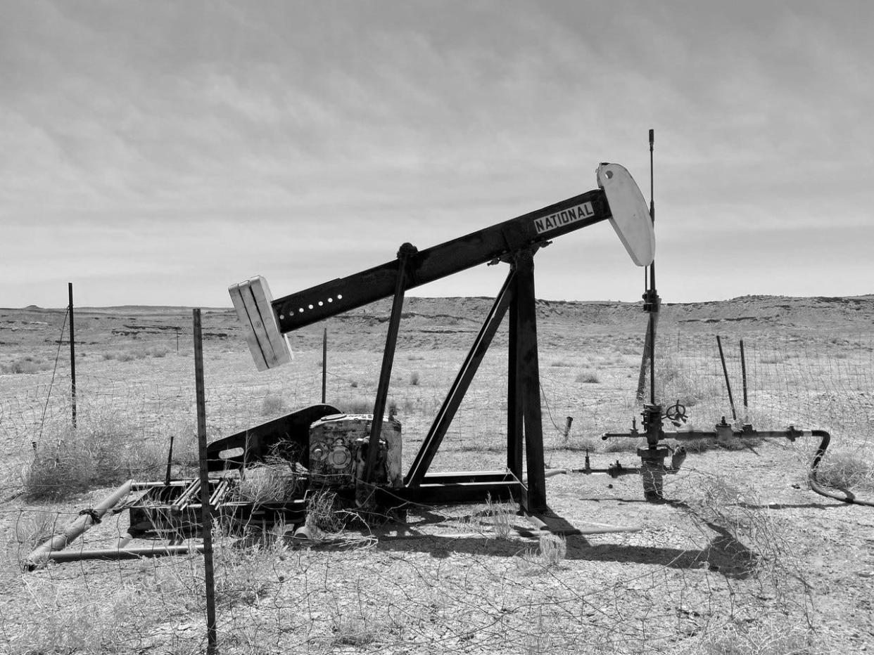 Abandoned well.