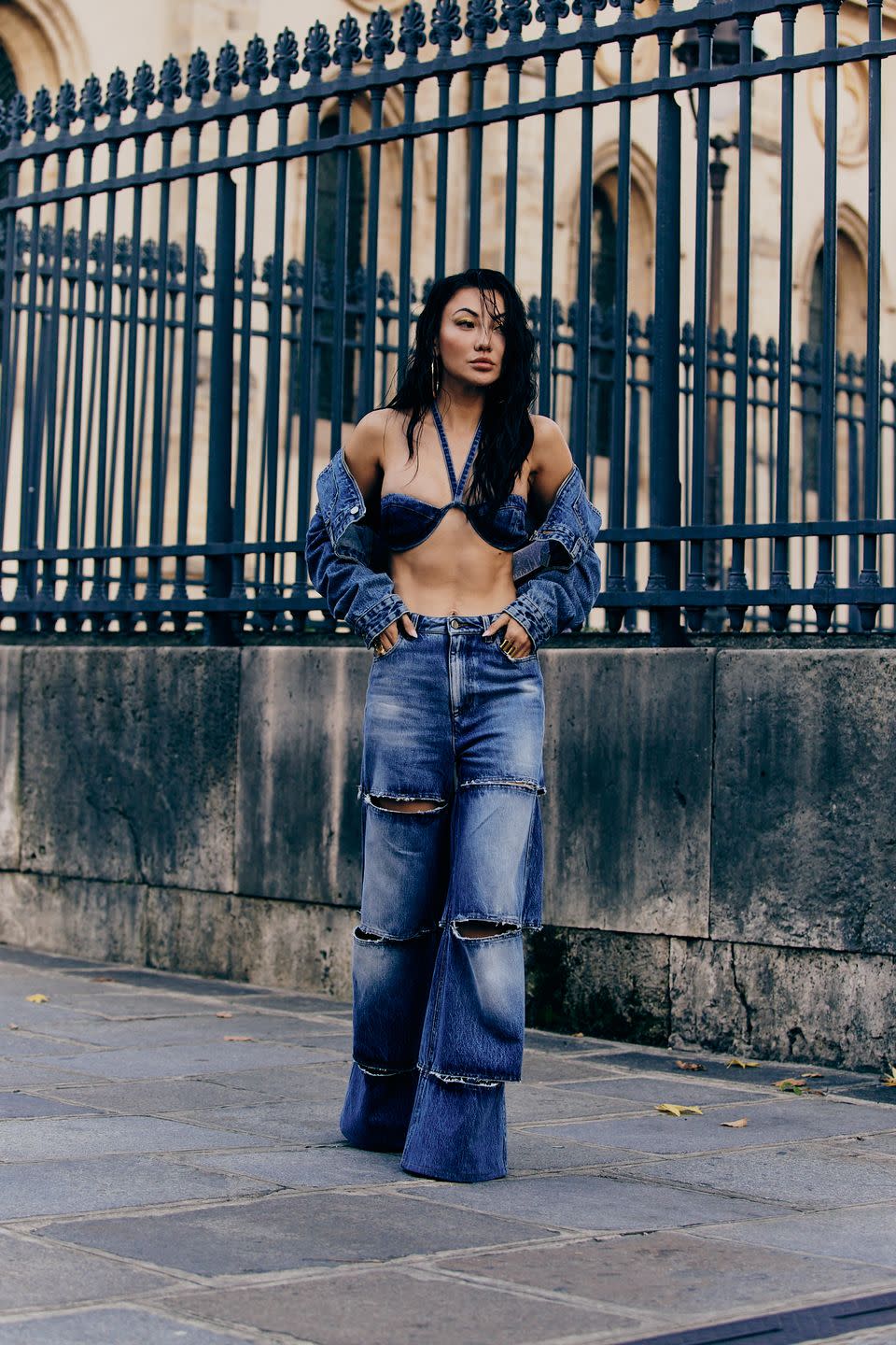 Doja, Naomi, Janet, Oh My! The Final Day of Paris Fashion Week Street Style