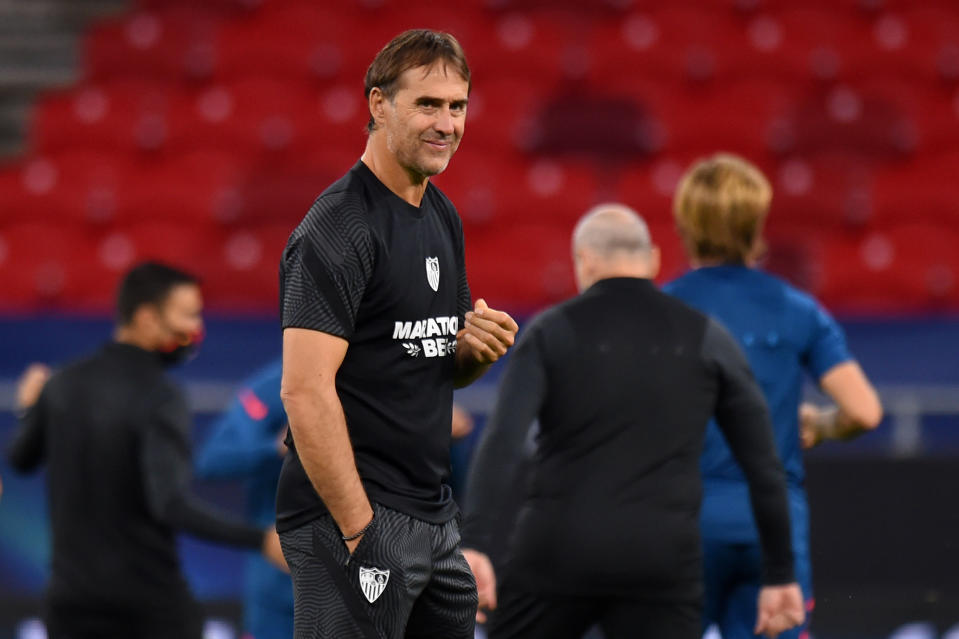 Sevilla coach Julen Lopetegui. 