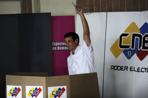 Las elecciones presidenciales del 14 de abril serán irreprochables y transparentes desde el punto de vista técnico pero Venezuela vivirá unos comicios "profundamente antidemocráticos" porque no se respetará la igualdad de condiciones de los candidatos, según Vicente Díaz, rector del Consejo Nacional Electoral (CNE). (AFP/Archivo | Leo Ramírez)