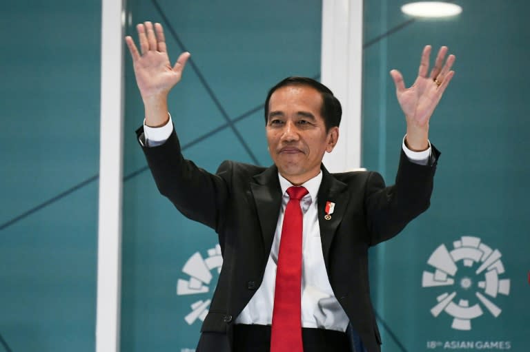 Indonesian President Joko Widodo declared the Games open