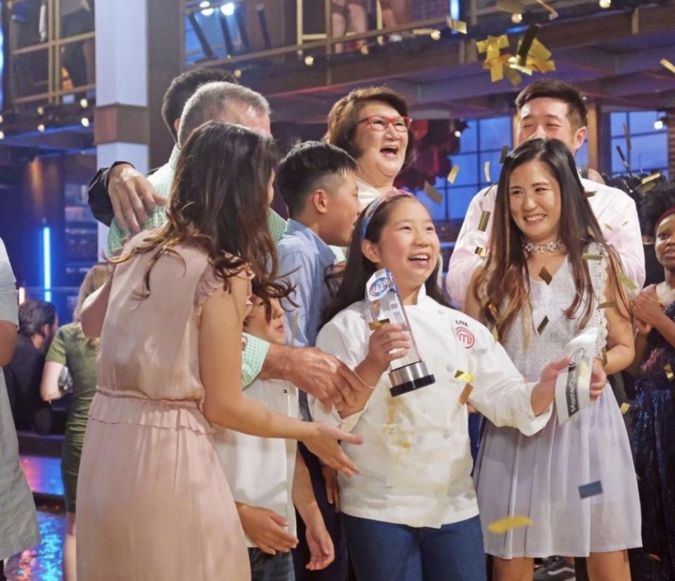 莉亞在該節目中打敗所有參賽者奪冠。（圖／翻攝自IG／masterchefjunior）