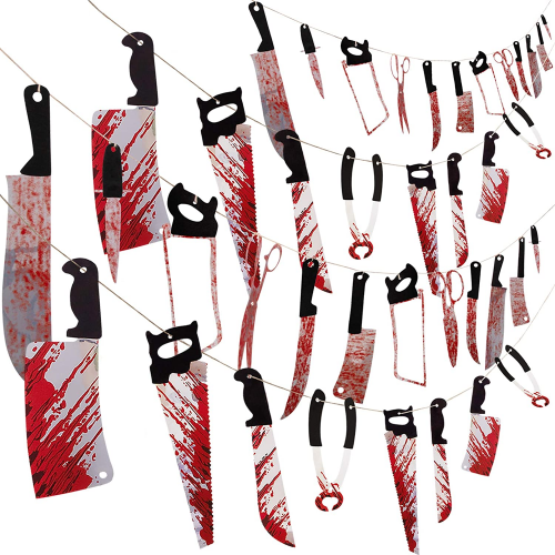 bloody garland banner