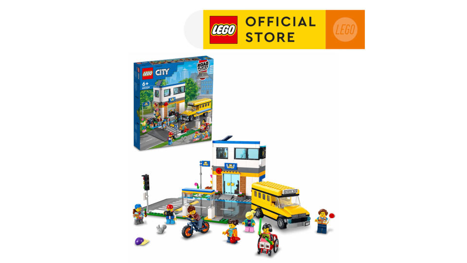 A photo of Lego City Community 60329 School Day Playset (433 Pieces). 