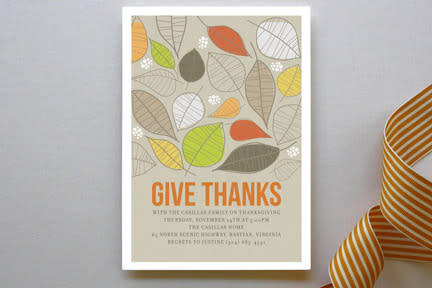 Give Thanks Invitations