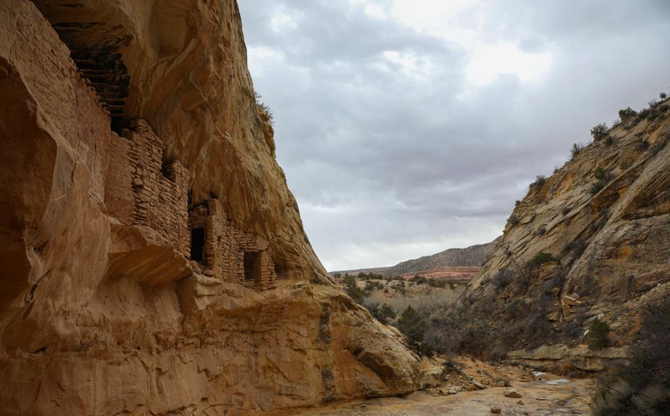 Some of the Native American ruins in the Bears Ears National Monument.