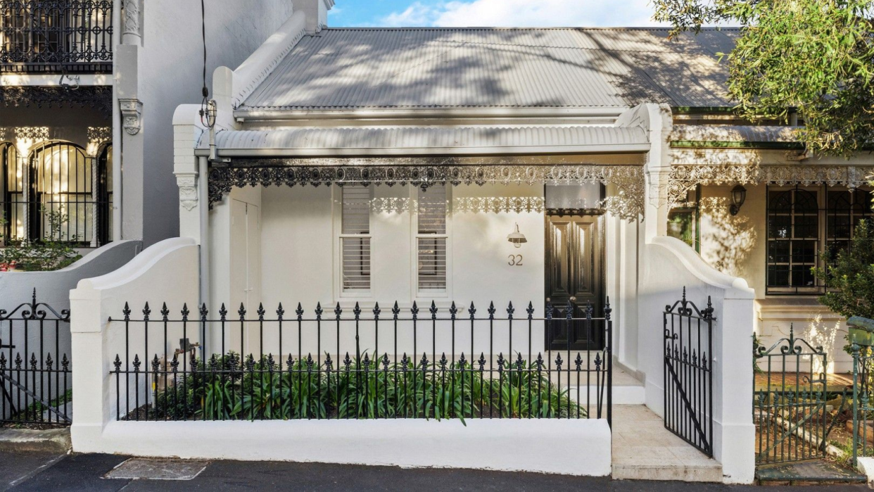 The exterior of the Erskineville that sold for $4.2 million.