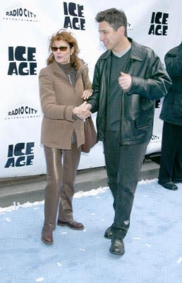 Susan Sarandon and Ray Romano at the Radio City Music Hall premiere of Ice Age