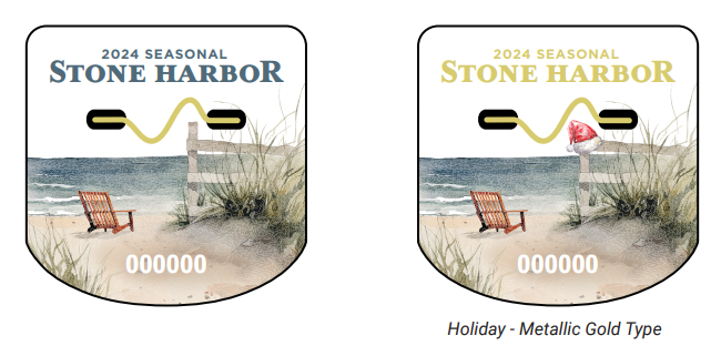 Stone Harbor's 2024 beach tags will be available for purchase in late November.