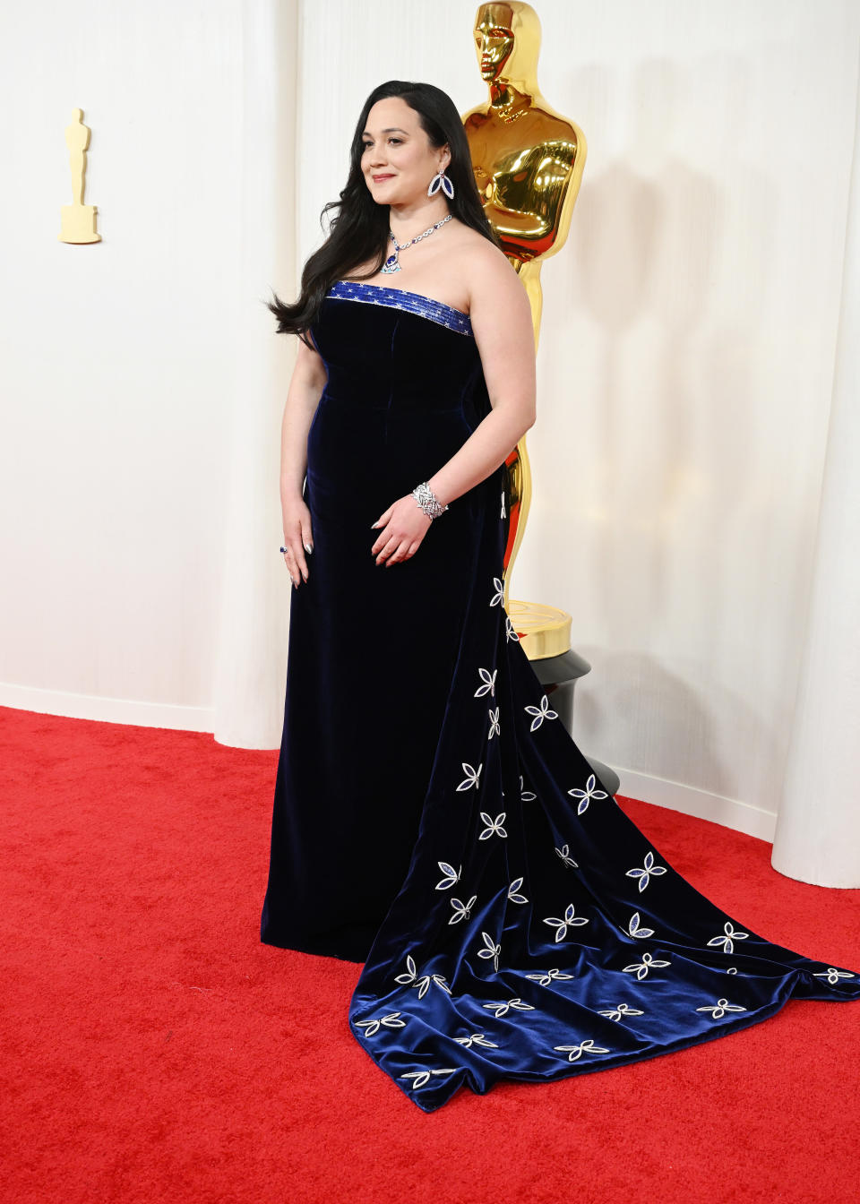 Lily Gladstone at the 96th Annual Oscars held at at the Ovation Hollywood on March 10, 2024 in Los Angeles, California.