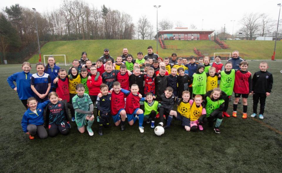 Glasgow Times: The team of kids, coaches and volunteers at CCFT