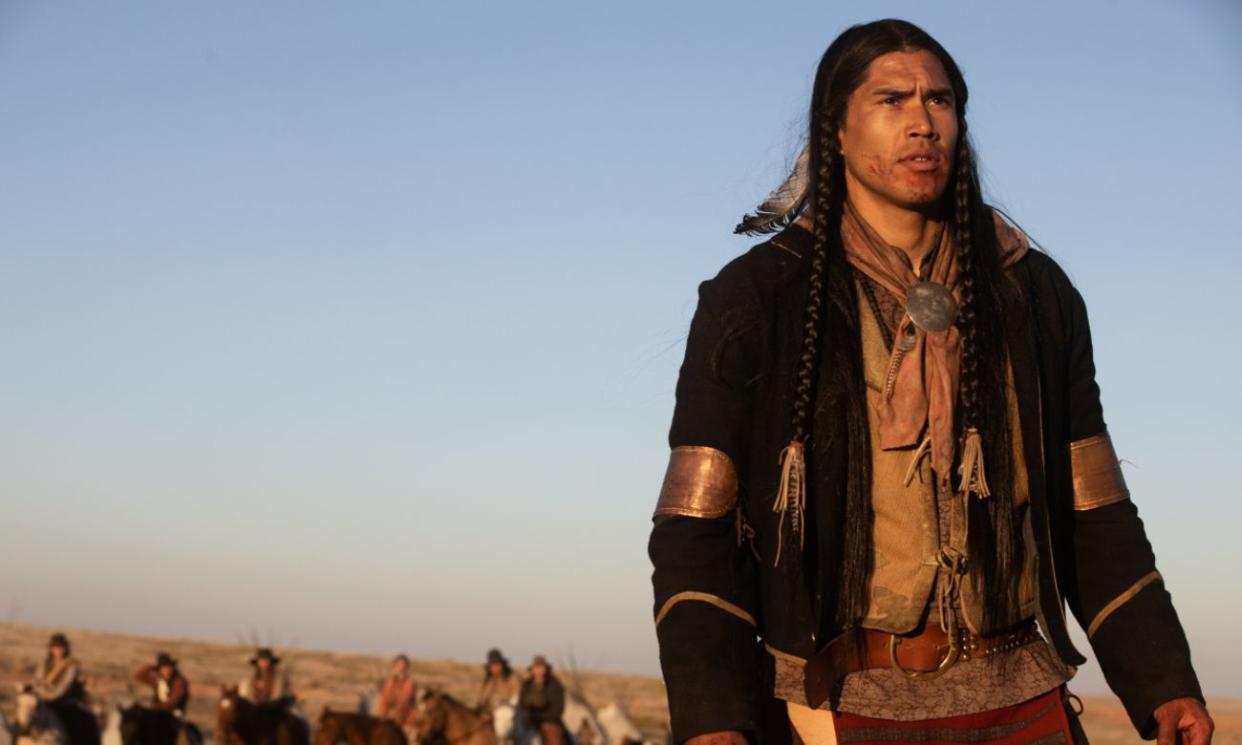 martin sensmeier as sam, 1883 yellowstone prequel