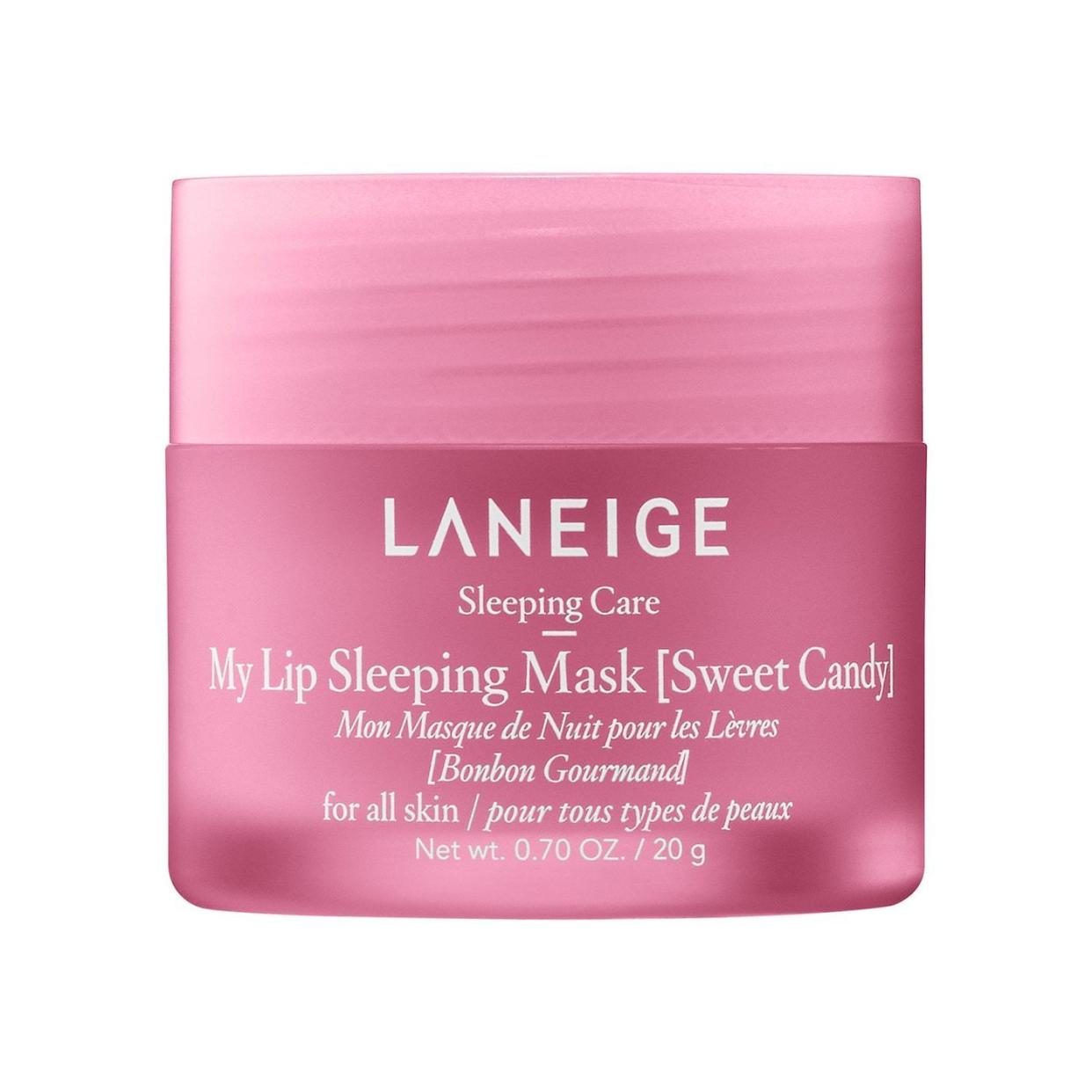 <p><a href="https://go.redirectingat.com?id=74968X1596630&url=https%3A%2F%2Fwww.sephora.com%2Fproduct%2Flip-sleeping-mask-P420652&sref=https%3A%2F%2F" rel="nofollow noopener" target="_blank" data-ylk="slk:Shop Now;elm:context_link;itc:0;sec:content-canvas" class="link rapid-noclick-resp">Shop Now</a></p><p>Lip Sleeping Mask </p><p>sephora.com</p><p>$24.00</p>