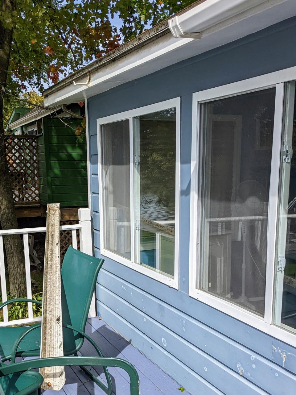 An initial walk around a home vacation rental disclosed a gutter problem. Would this be a harbinger of bigger issues once the front door was unlocked?