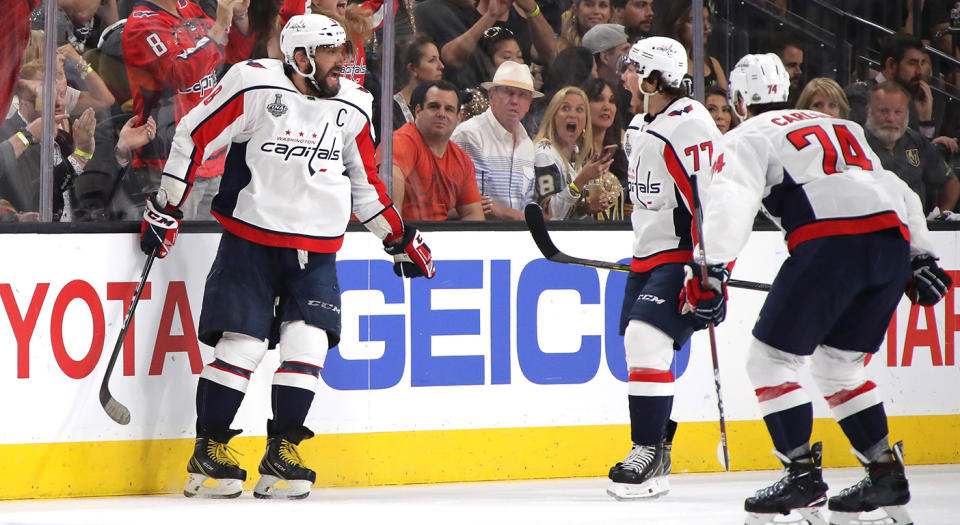 Alex Ovechkin has finally reached the mountain top. (Bruce Bennett/Getty Images)