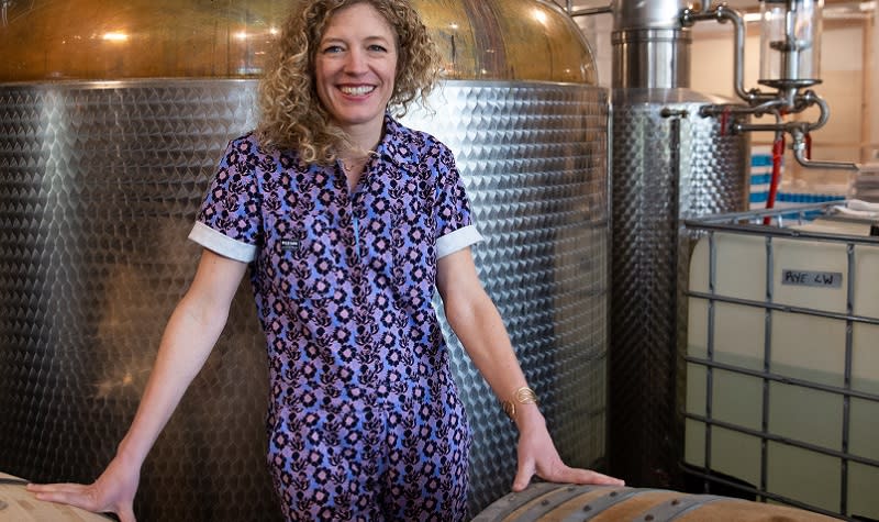 Jill Kuehler founded Freeland Spirits in Portland (Courtesy photo)