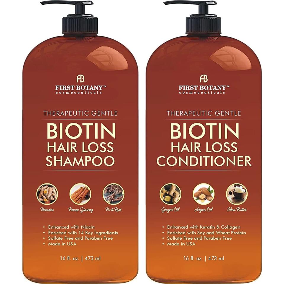 The Shampoo and Conditioner Set Shoppers Call ‘the Greatest Biotin Product for Thicker Hair’ Is 44% Off