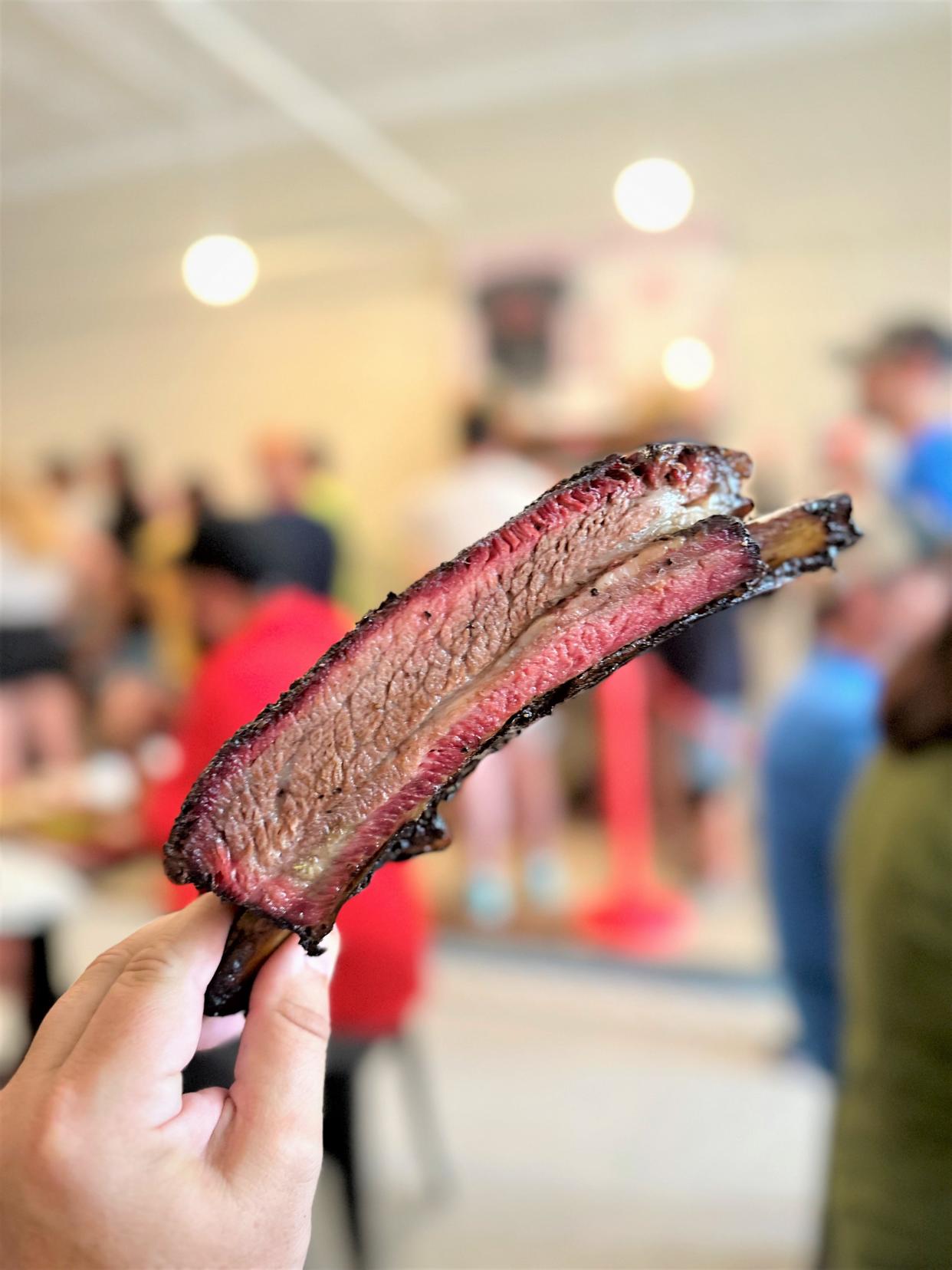 Barbs B Q in Lockhart serves beef ribs that are the size of your forearm but softer than a romantic's heart.