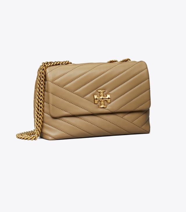 SUPER QUICK VID! TORY BURCH KIRA CHEVRON CONVERTIBLE SHOULDER BAG