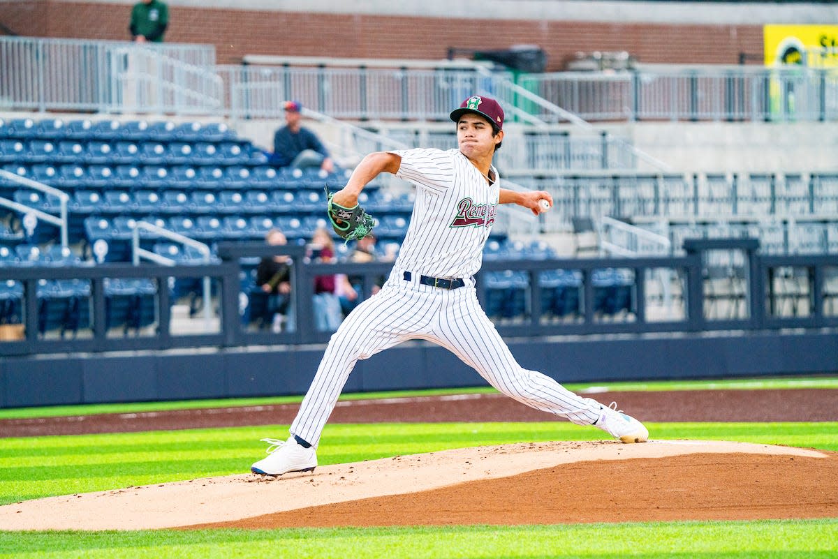 Kyle Carr is still getting his feet wet in pro ball after being taken in the third round of last year’s MLB Draft.