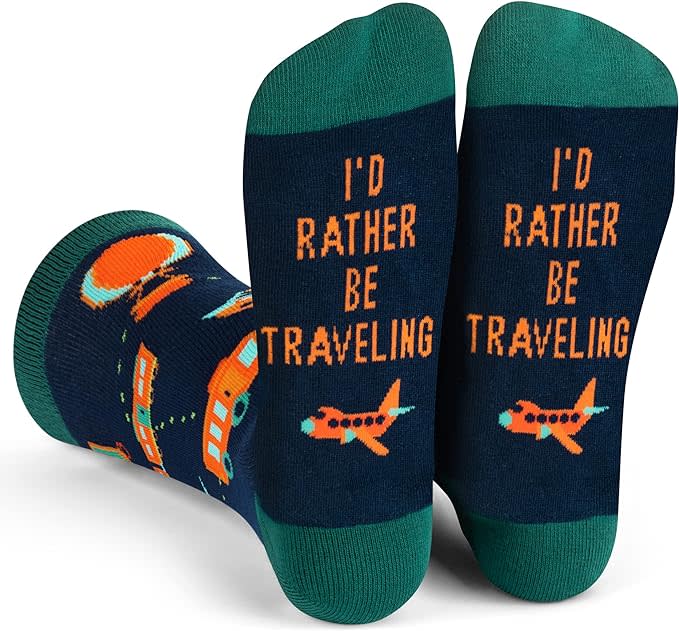 I'd Rather Be - Funny Socks