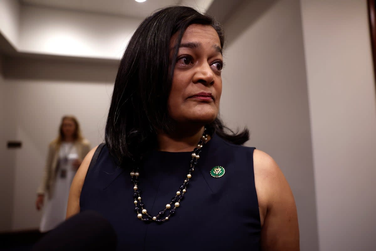 Democratic US Rep Pramilia Jayapal of Washington has supported passage of the Equality Act and Trans Bill of Rights in Congress.  (Getty Images)