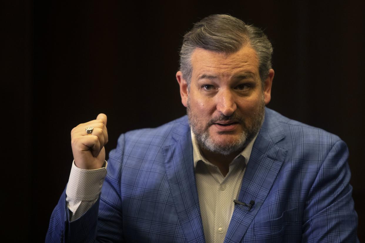 Republican Sen. Ted Cruz of Texas said on Sunday he hopes U.S. athletes “go over there and kick their commie [butts]” at the 2022 Beijing Winter Olympics amid international outcry over the disappearance of Chinese tennis star Peng Shuai. 