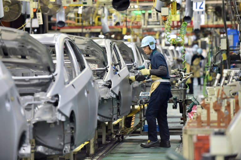 Japan has managed six straight quarters of economic growth -- its best run in a decade -- but at a rate far behind Asian competitors such as China and India