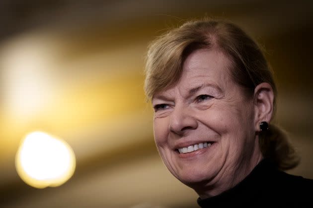 Sen. Tammy Baldwin (D-Wis.), the first openly lesbian U.S. senator, is a co-sponsor of the Respect for Marriage Act, which codifies same-sex marriage protections.