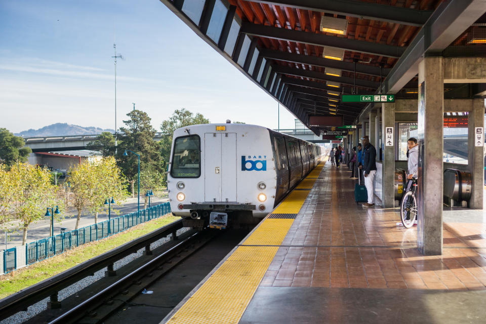 The BART train