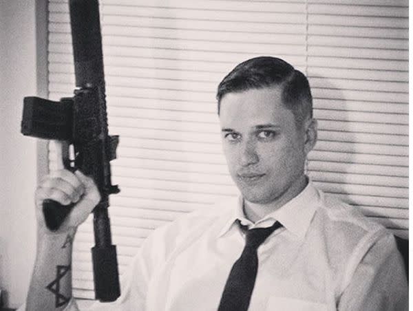 Augustus Sol Invictus is facing charges of domestic violence, kidnapping and using a gun in commission of a crime. (Photo: Augustus Sol Invictus/Instagram)