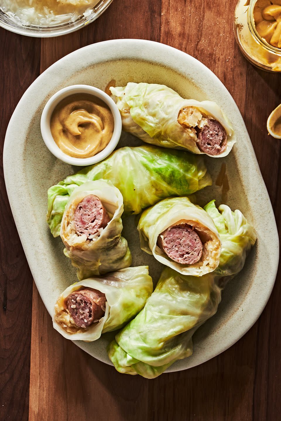 Cabbage Wrap Brats