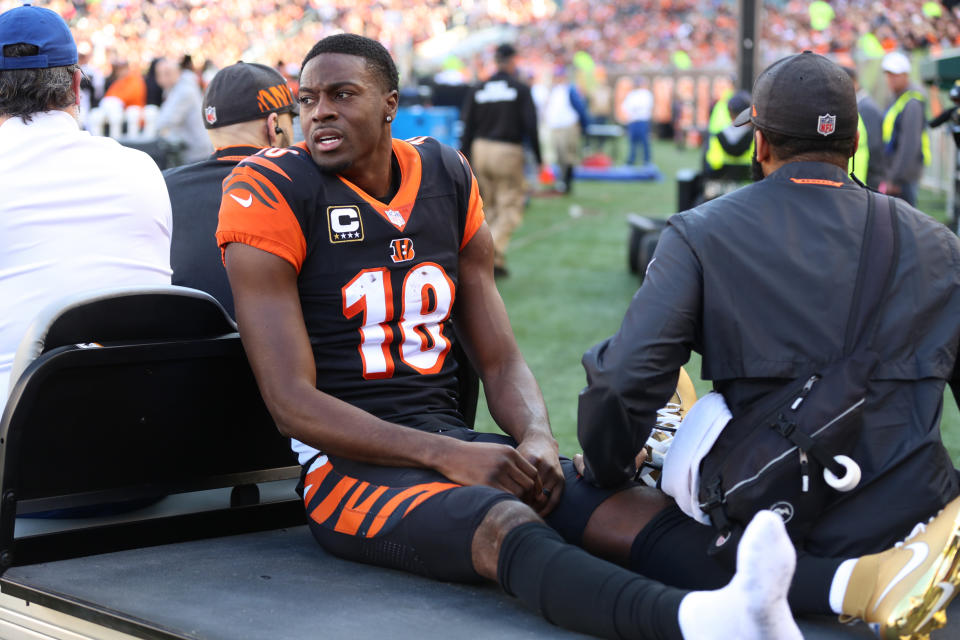 Cincinnati Bengals wide receiver A.J. Green 