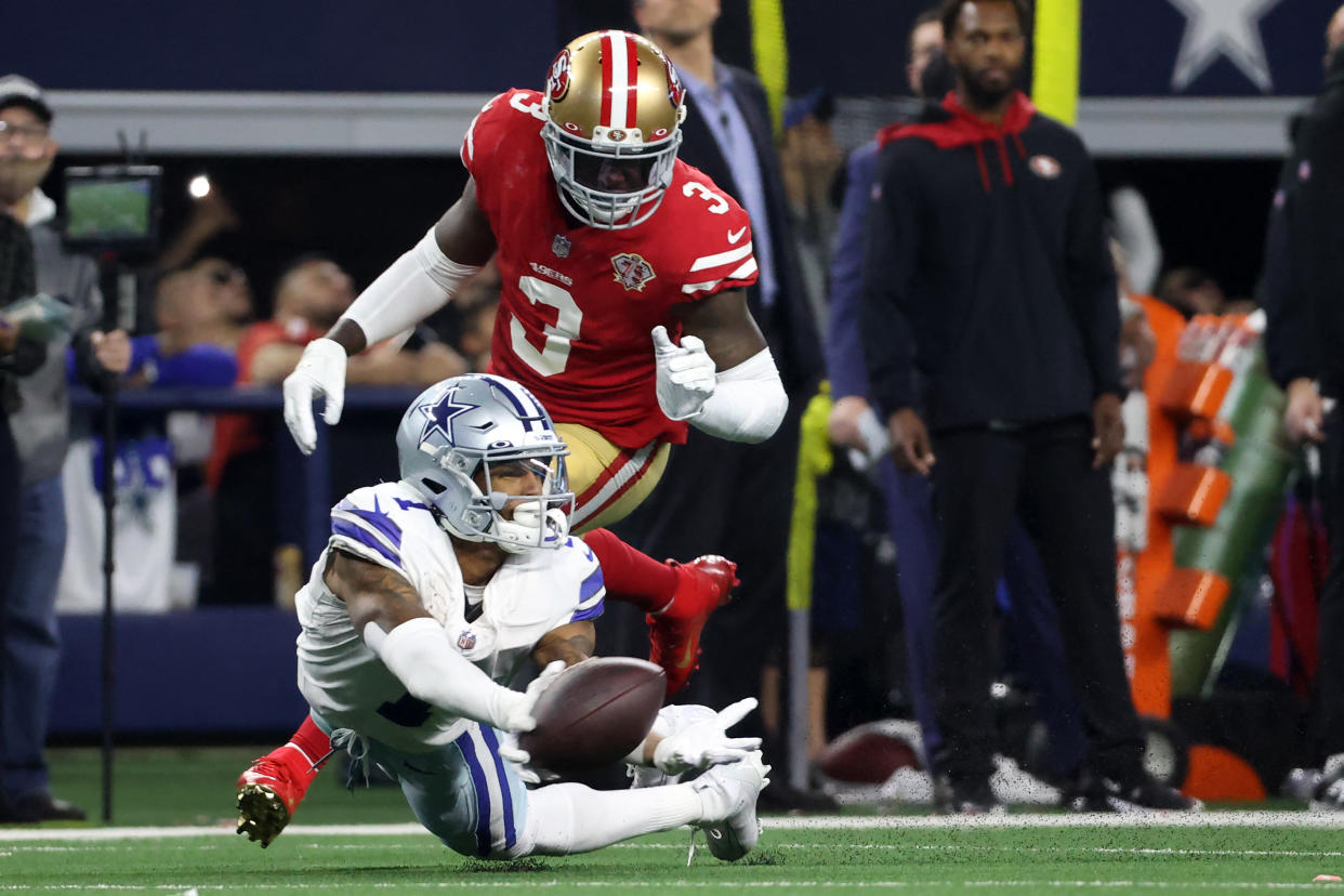 NFL ratings soared on the strength of games like 49ers-Cowboys. (Kevin Jairaj-USA TODAY Sports)