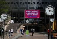 FILE PHOTO: Outbreak of the coronavirus disease (COVID-19), in London