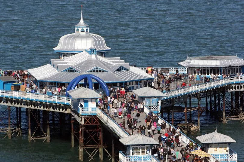 Llandudno often heaves with visitors during the summer