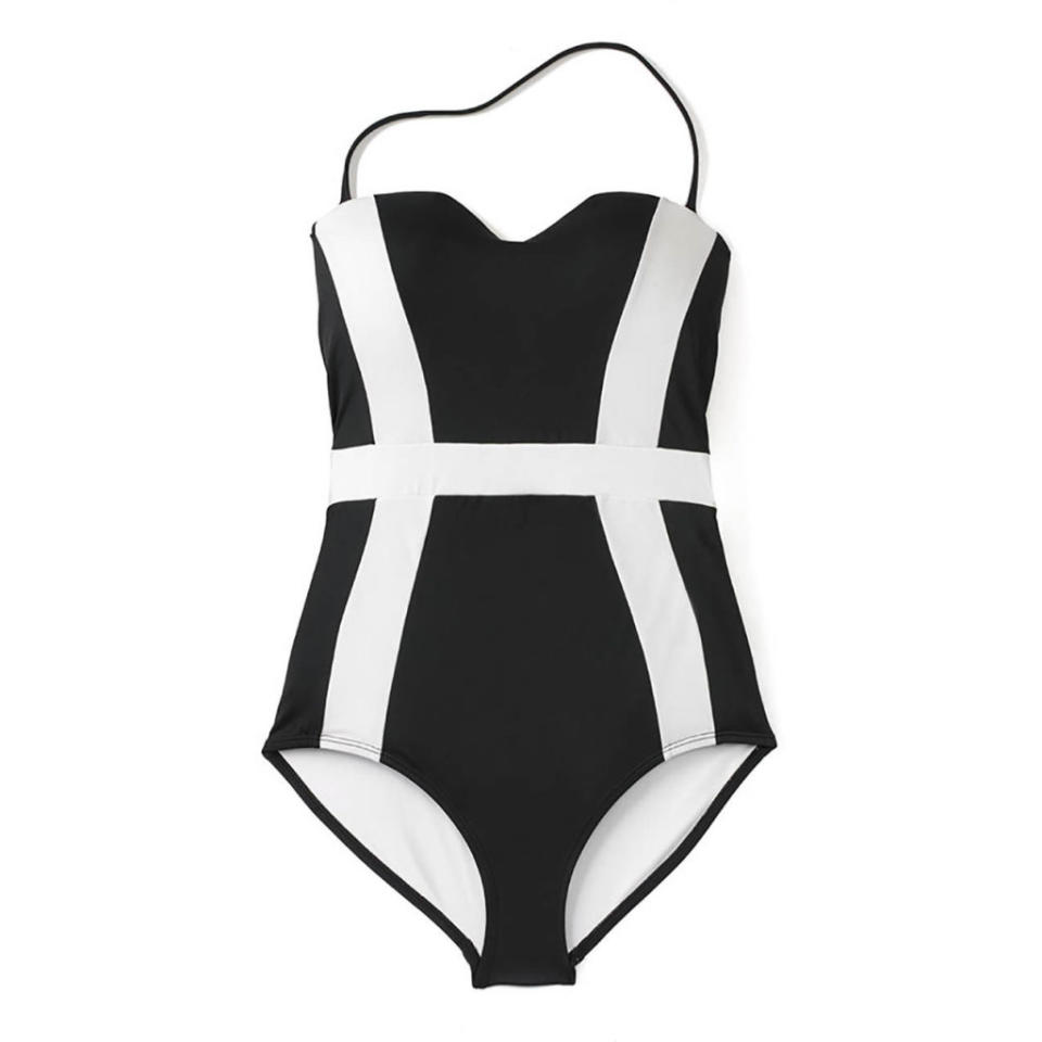 <p>This classic black and white stunner won't break the bank and will never go out of style. ($49.95; <a rel="nofollow noopener" href="https://www.adoreme.com/swim/leenah-swim" target="_blank" data-ylk="slk:adoreme.com;elm:context_link;itc:0;sec:content-canvas" class="link ">adoreme.com</a>)</p>