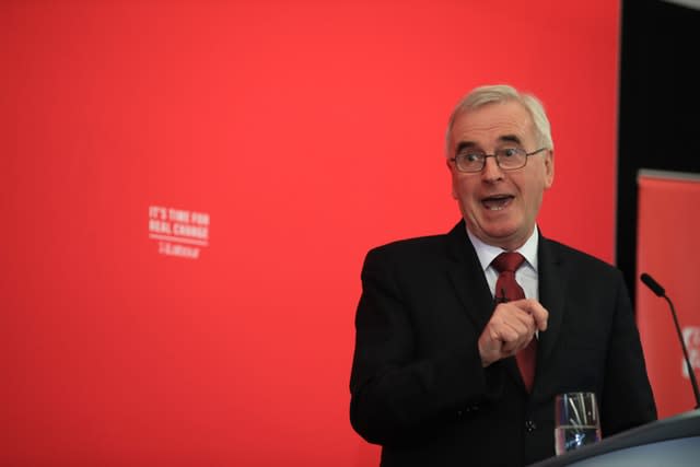 John McDonnell on the General Election campaign trail