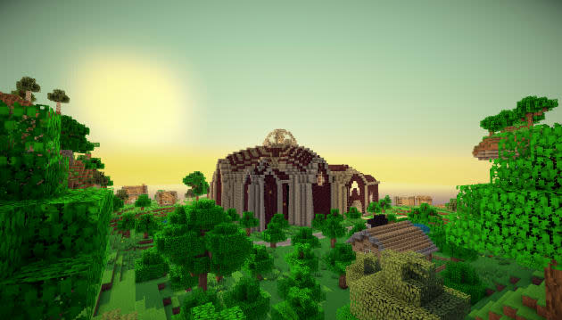 Sceenshot du serveur minecraft d'Harrylafranc