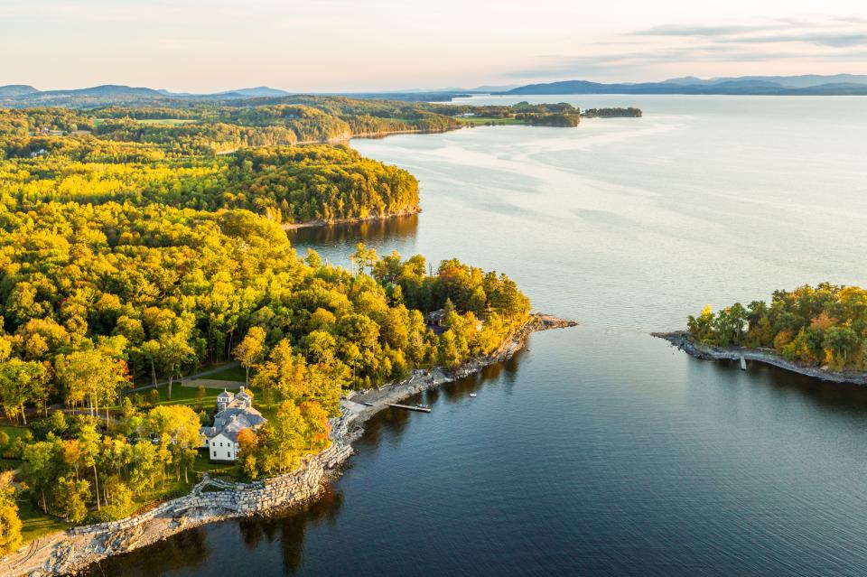 Tour This Vibrant Lake Champlain Family Escape