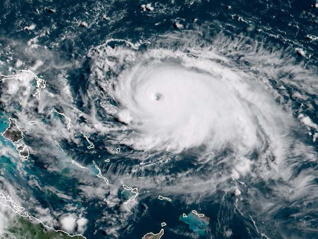 Dorian approaches the Bahamas and Florida: AFP/Getty Images