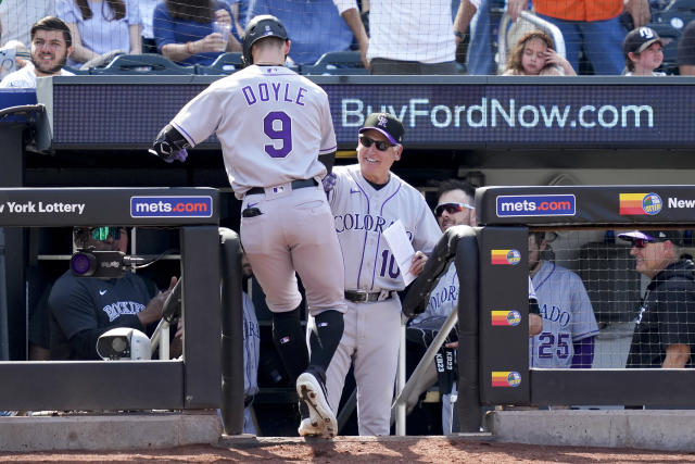 Mets fall under .500 as Doyle lifts Rockies to 13-6 win - The San Diego  Union-Tribune