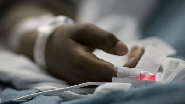 PHOTO: Closeup of a hand of a hospital patient. (STOCK IMAGE/Getty Images)